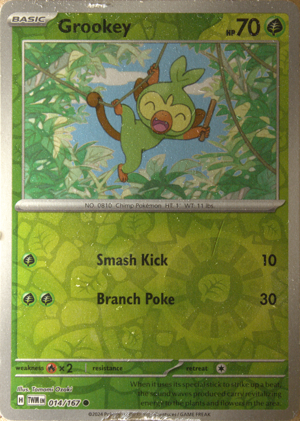 Graded card - front