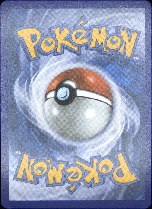 Graded card - back