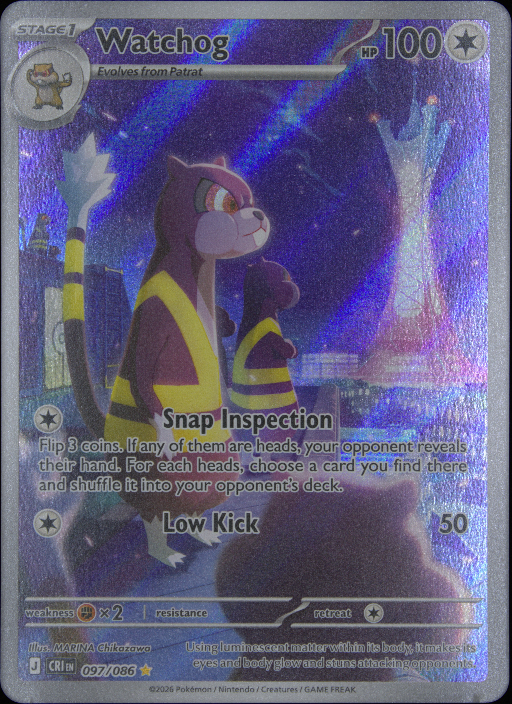 Graded card - front