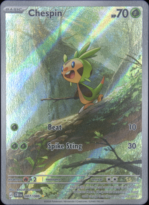 Graded card - front