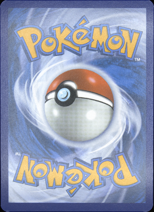 Graded card - back