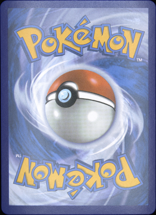 Graded card - back