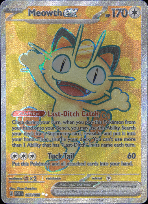 Graded card - front