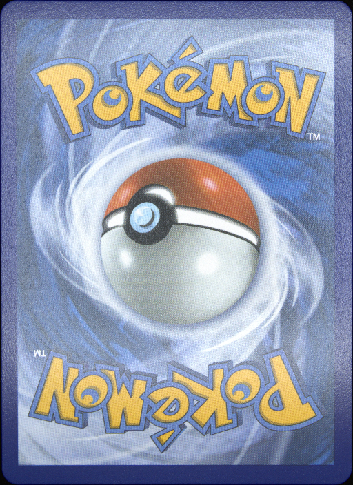 Graded card - back