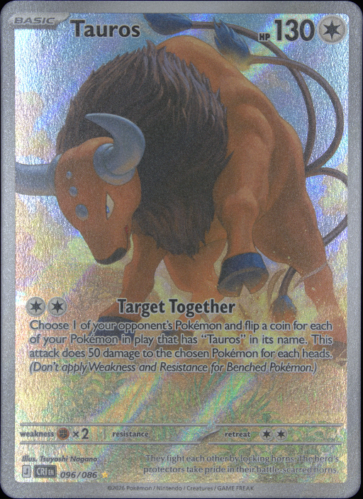Graded card - front