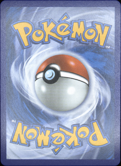 Graded card - back