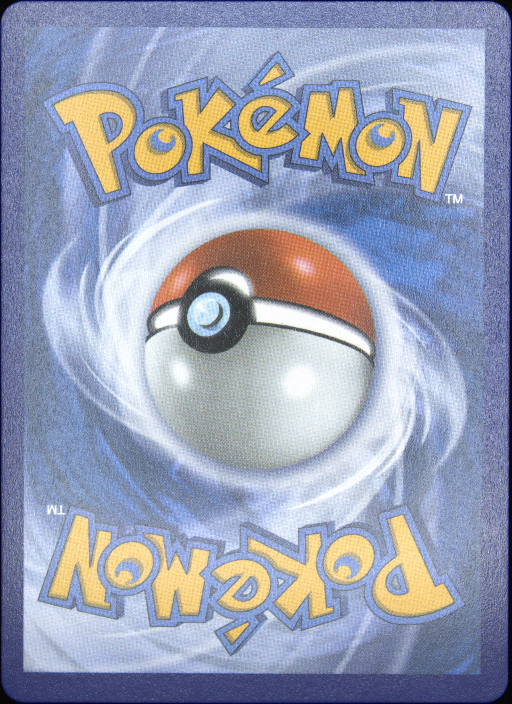 Graded card - back