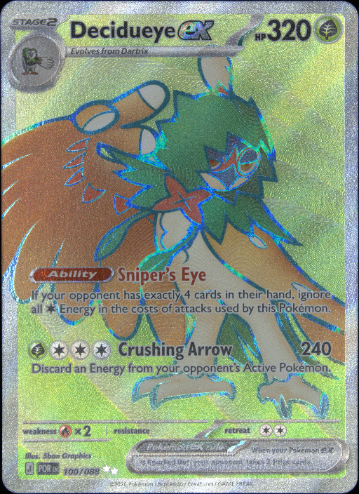 Graded card - front