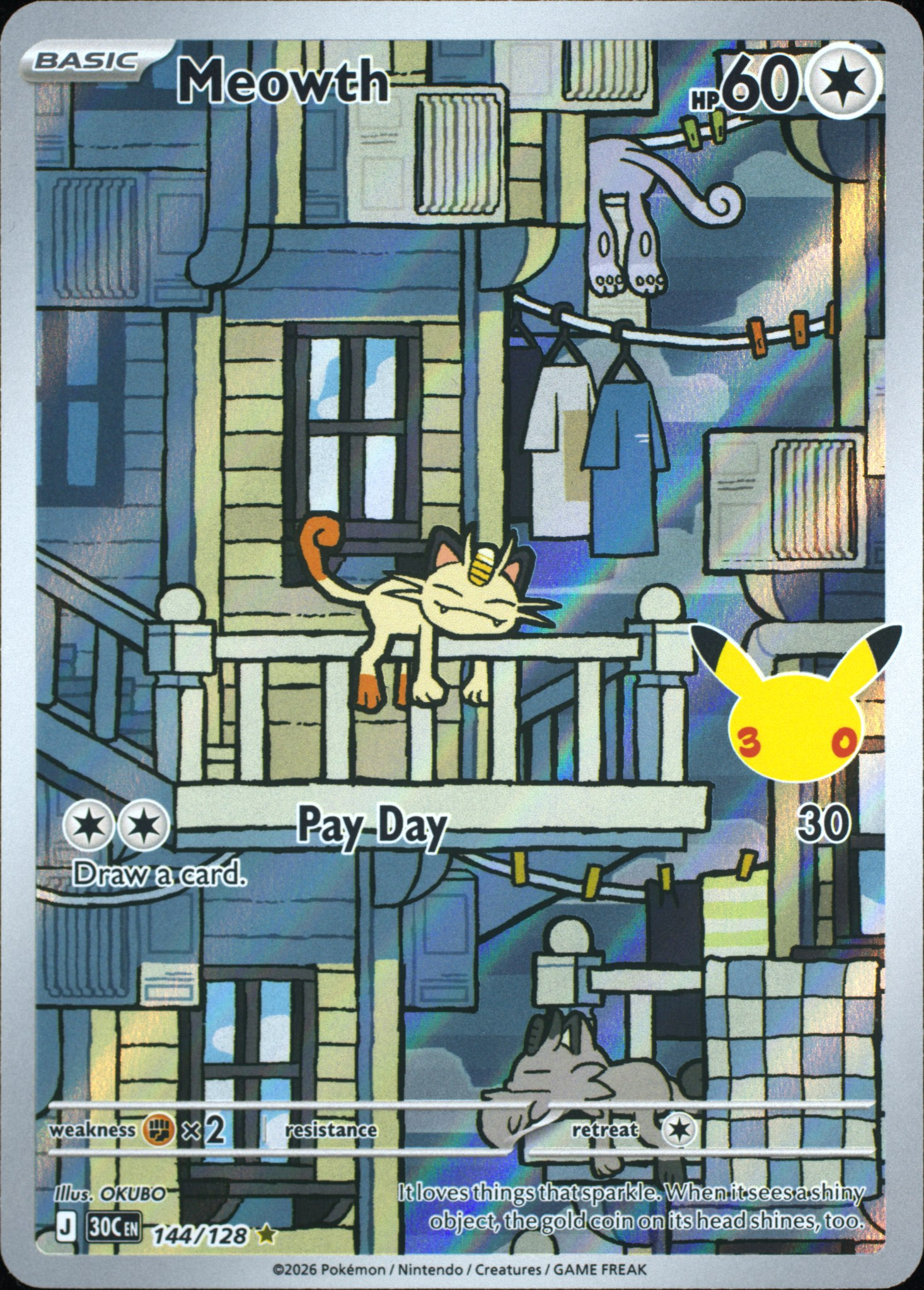 Meowth front