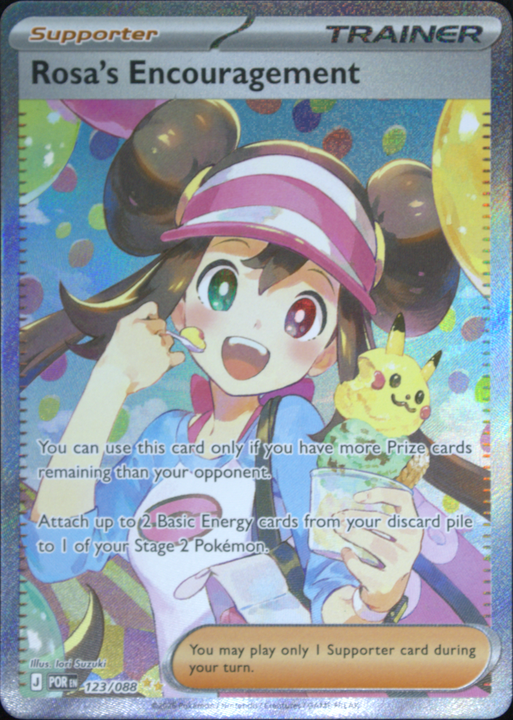 Graded card - front