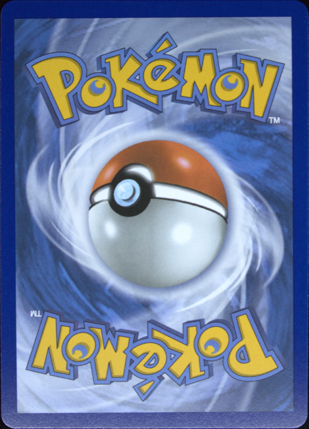 Graded card - back