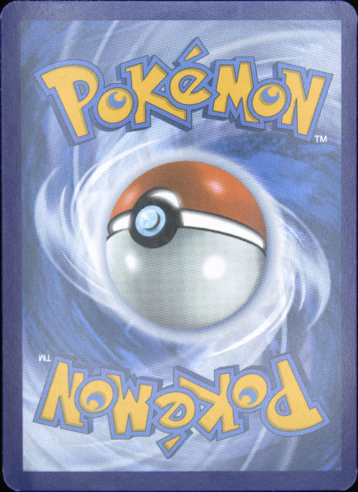 Graded card - back
