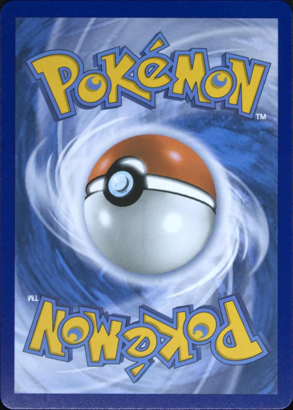 Graded card - back