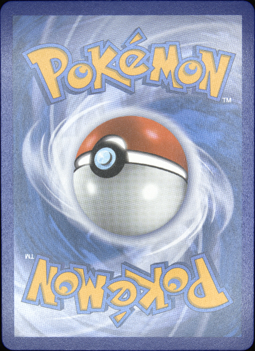 Graded card - back