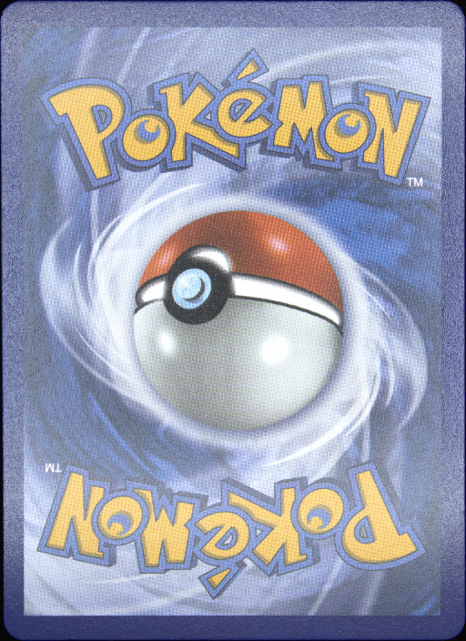 Graded card - back
