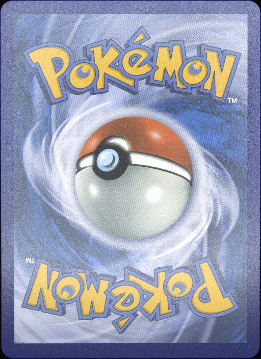 Graded card - back
