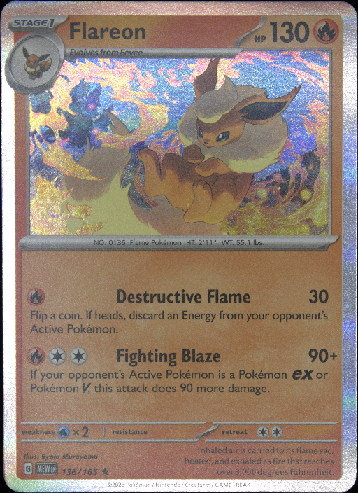 Graded card - front
