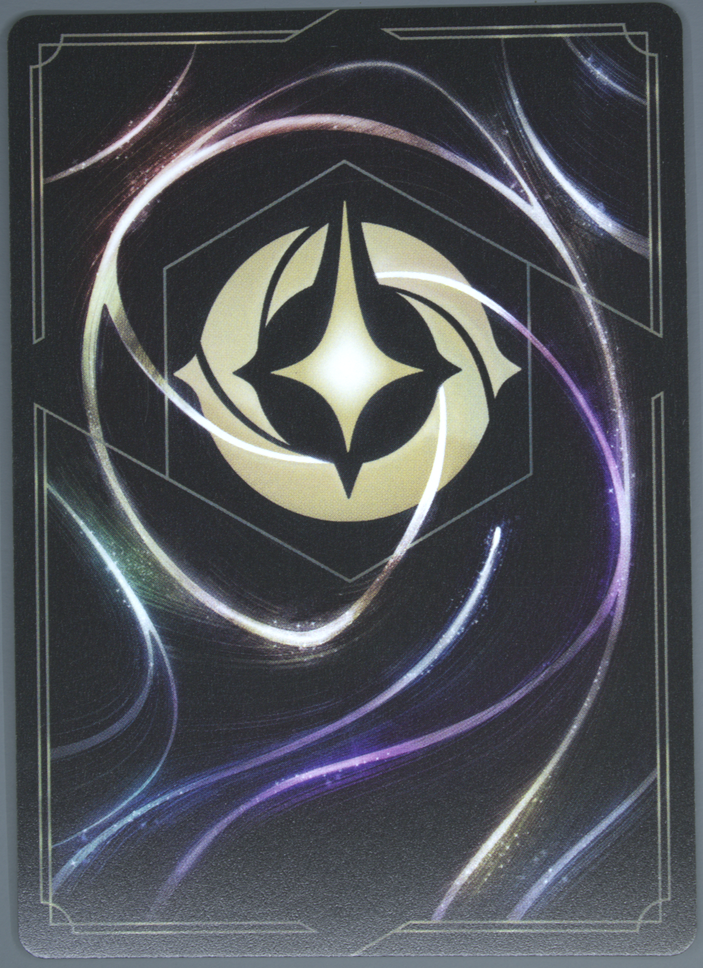 Graded card - back