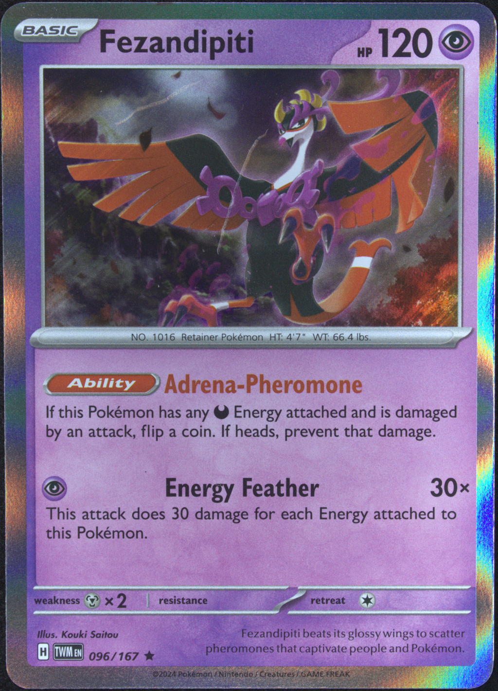 Graded card - front