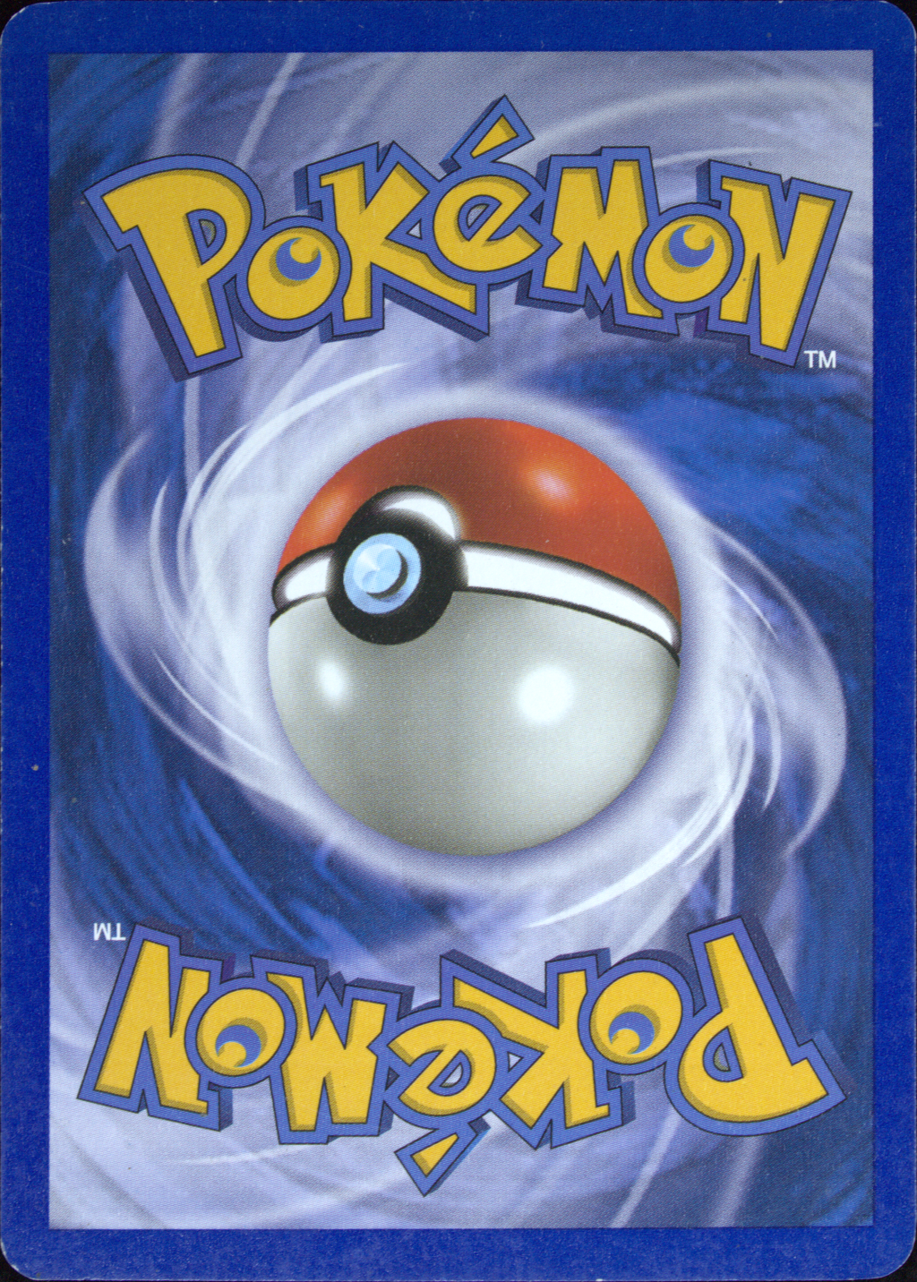 Graded card - back