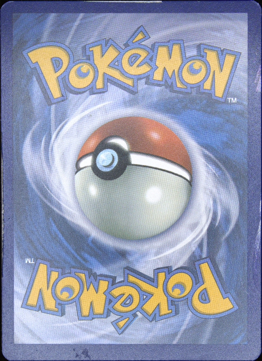Graded card - back