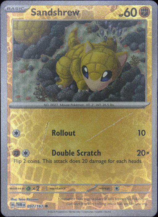 Graded card - front
