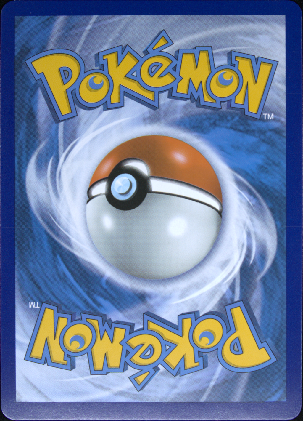 Graded card - back