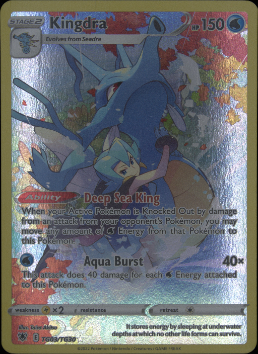 Graded card - front