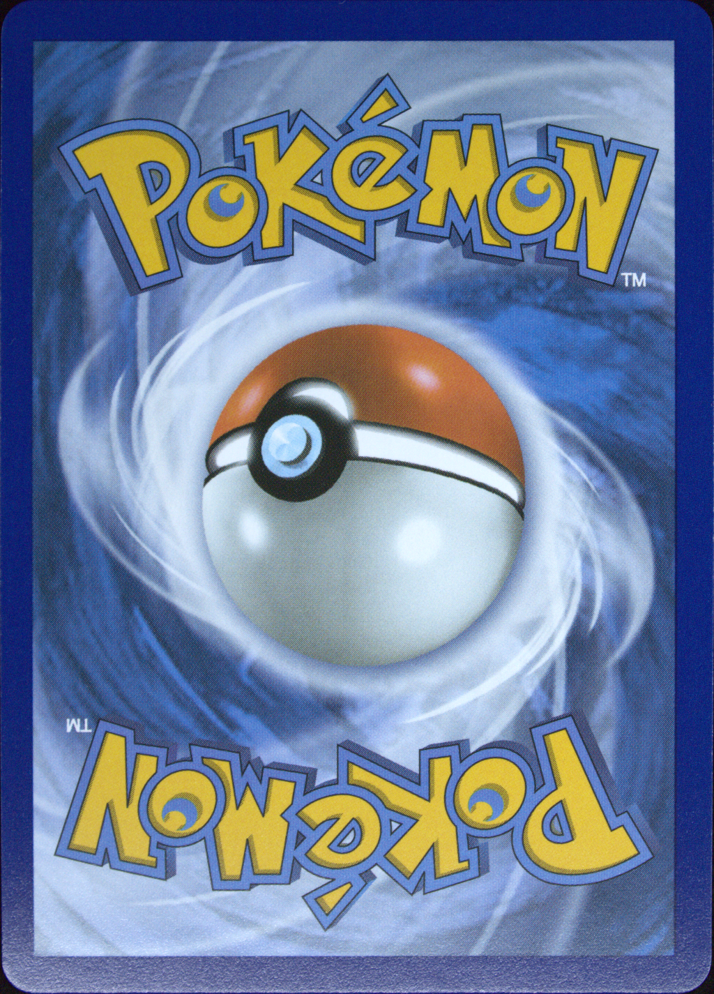 Graded card - back