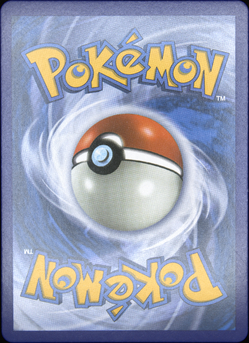 Graded card - back