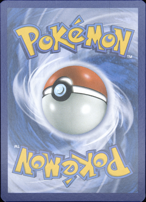 Graded card - back