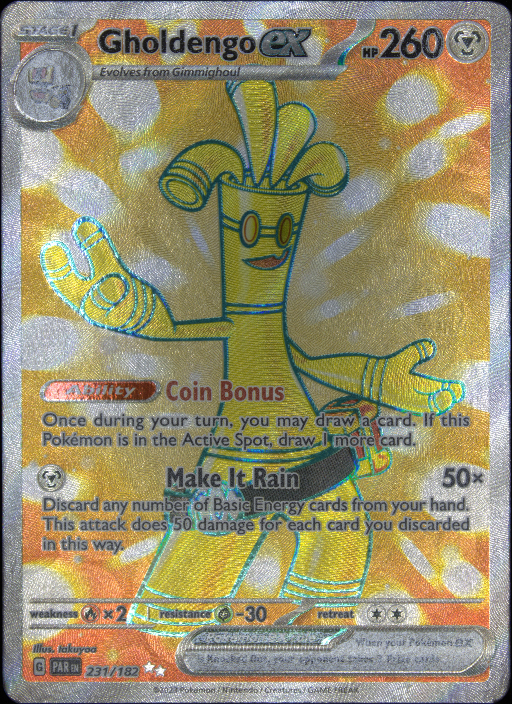 Graded card - front