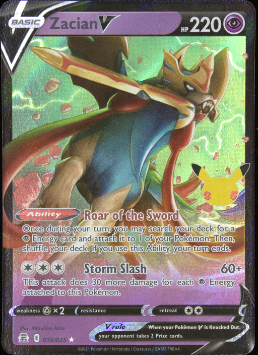 Graded card - front