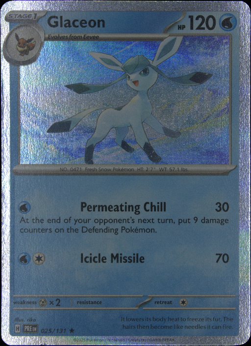 Graded card - front