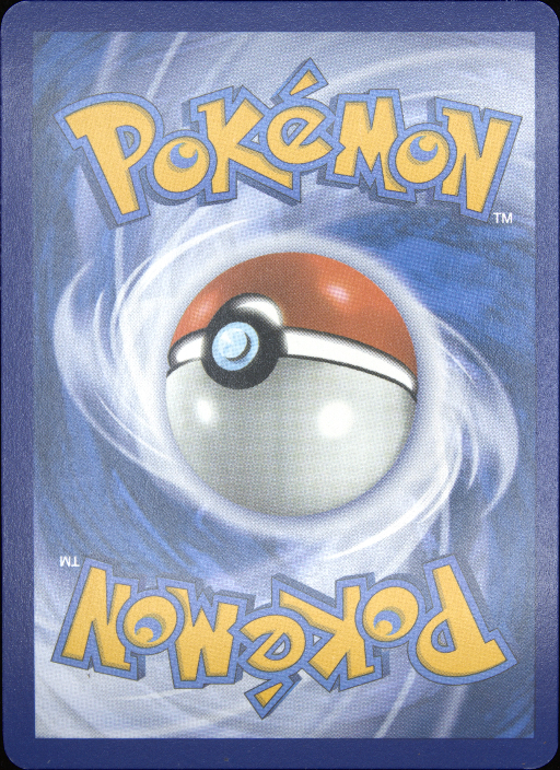Graded card - back