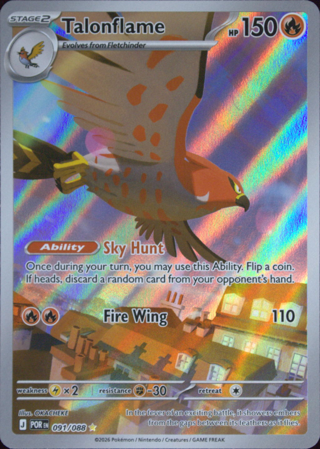 Graded card - front