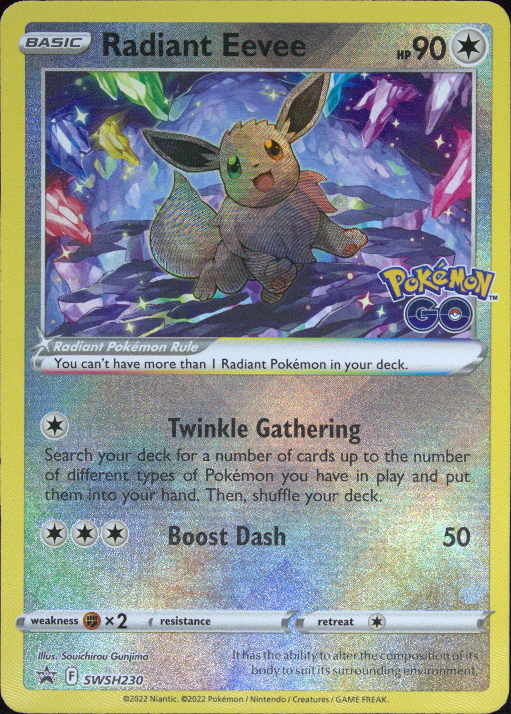 Graded card - front